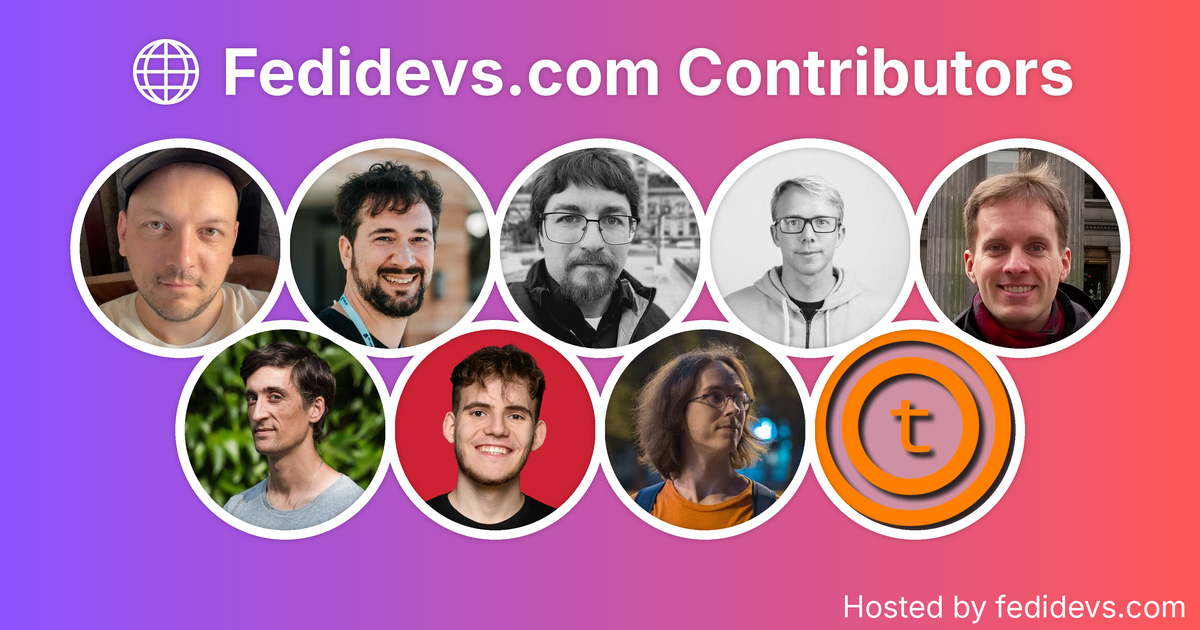 🌐 Fedidevs.com Contributors - Mastodon Starter Pack
