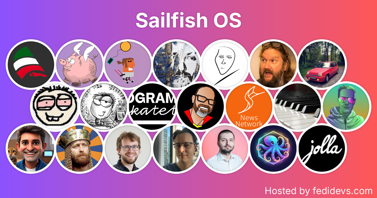 Sailfish OS - Mastodon Starter Pack