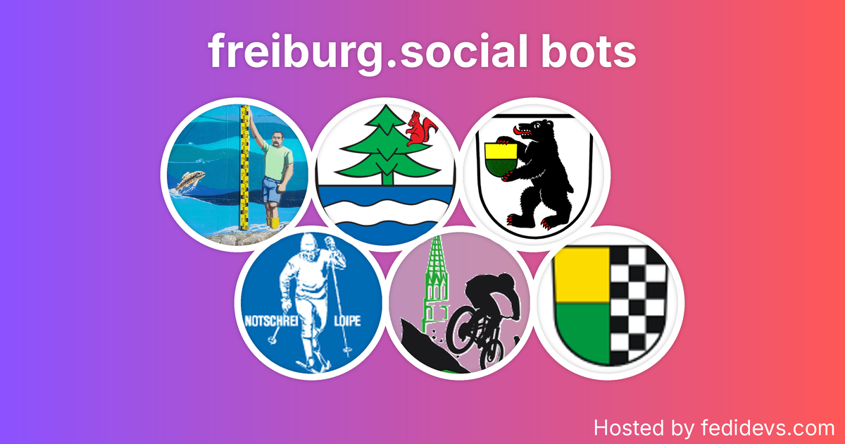 freiburg.social bots - Mastodon Starter Pack